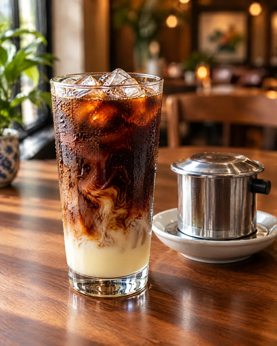 Cà Phê Sữa Đá — Vietnamese iced coffee