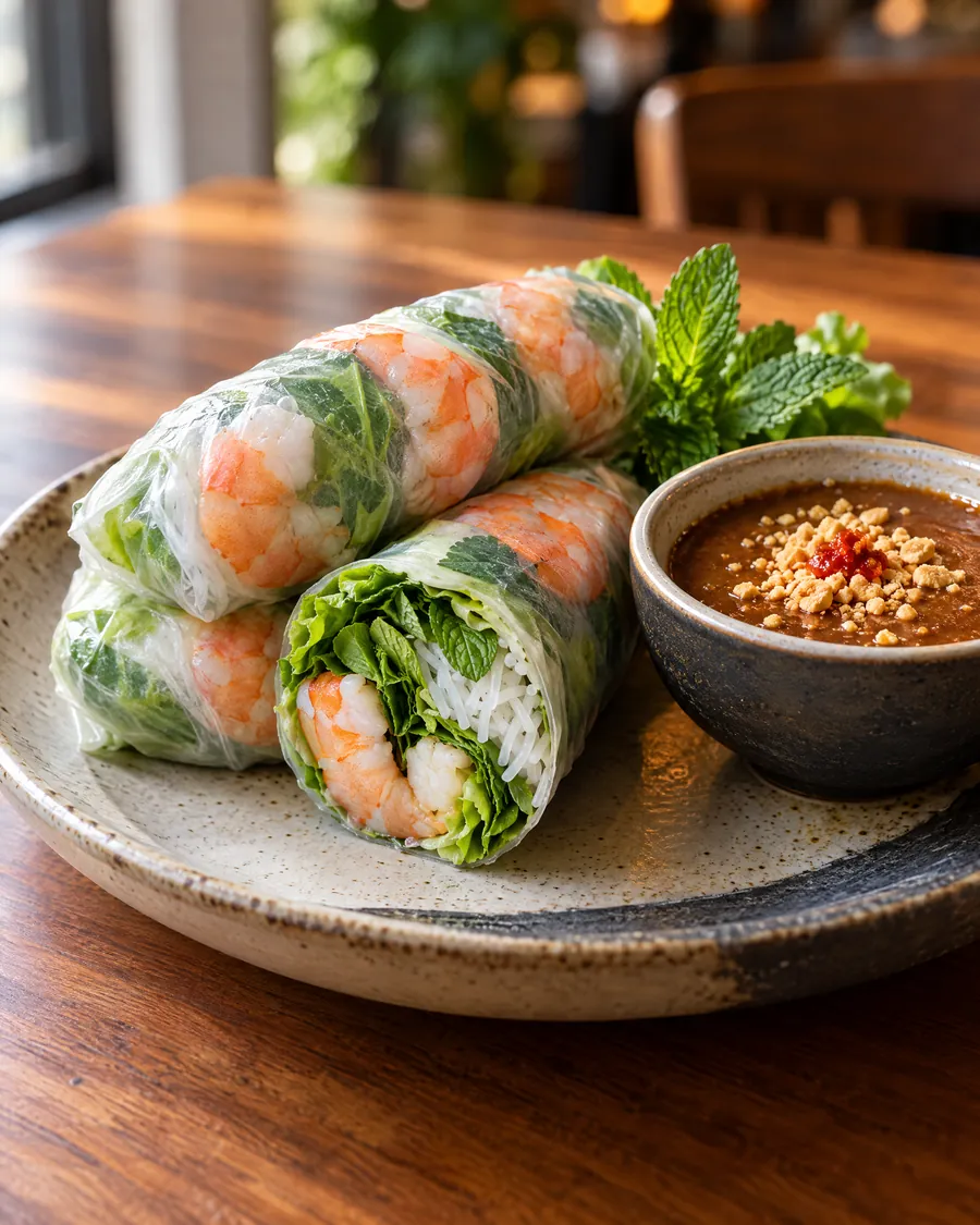 Gỏi Cuốn — Fresh spring rolls (2)