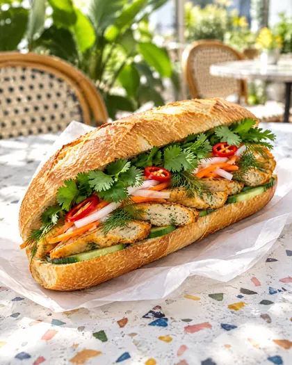 Bánh mì chả cá